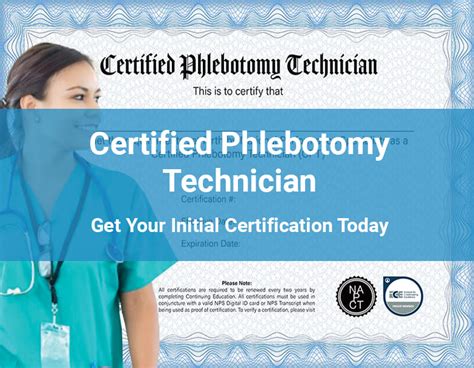 Certified Phlebotomy Technician Cpt Initial Certification Exam