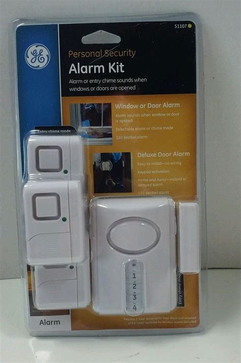 Ge Personal Security Alarm Kit 51107 New Ge Security Alarm Personal Security Alarm