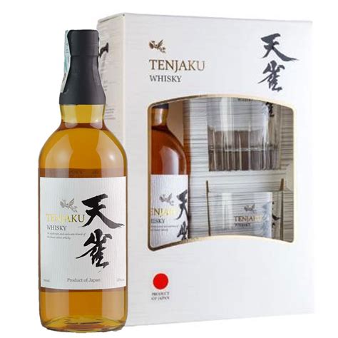 Tenjaku japanese whisky, nella gift box con 2 bicchieri