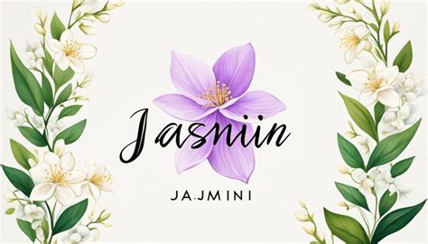 Jasmin Name Bedeutung - Was verrät er über Sie?