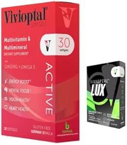 Amazon Vivioptal Active Softgels Multivitamin Multimineral