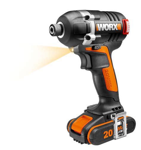 Винтоверт аккумуляторный WORX BL WX292, 20В, бесщеточный, 2Ач x2, кейс ...