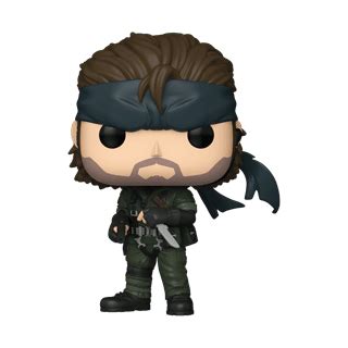 Naked Snake 1053 Metal Gear Solid Snake Eater Funko Pop Vinyl Pop Vinyl Free Shipping Over