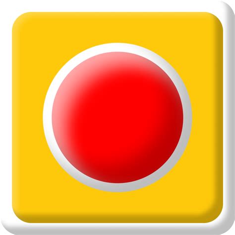 Press Button Clipart Design Illustration Free Png 21507362 Png