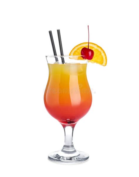 Verre De Cocktail Sex On The Beach Photo Stock Image Du Citron M Lange