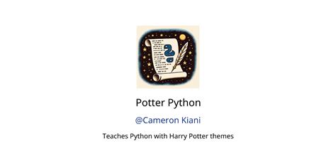 Potter Python Gpts Features And Functions Examples And Prompts Gpt Store