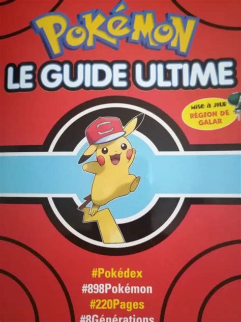 POKEMON GUIDE ULTIME 2021 Manga kids Pokédex Région de Galar TBE