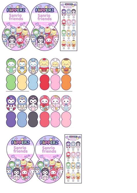 Printable Sanrio Blind Bag Template - Free Printable Templates
