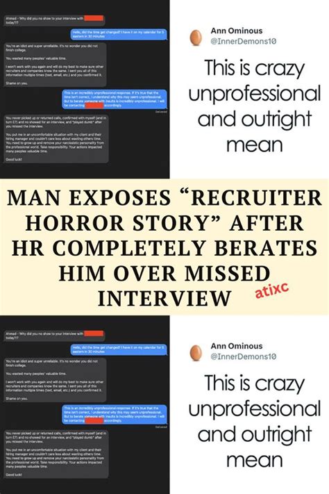 Man Exposes “Recruiter Horror Story” After HR Completely Berates Him ...