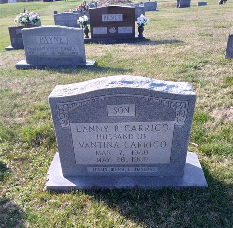 Lanny Ray Carrico Find A Grave Memorial