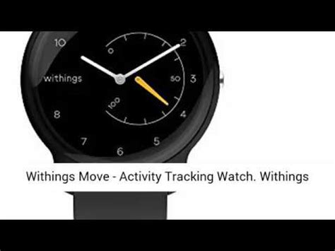 Withings Move Review Hybrid Smartwatch Long Battery Life Activity