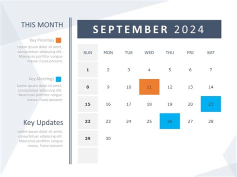 Calendar 2024 Editable Powerpoint Elora Honoria