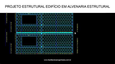 Projeto Estrutural De Edif Cio Residencial Em Alvenaria Estrutural Em