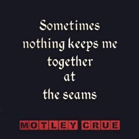 home sweet home ~ motley crue | Rock quotes, Song memes, Motley crue