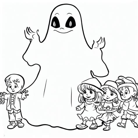 Desenhos De Fantasma Para Colorir - 6