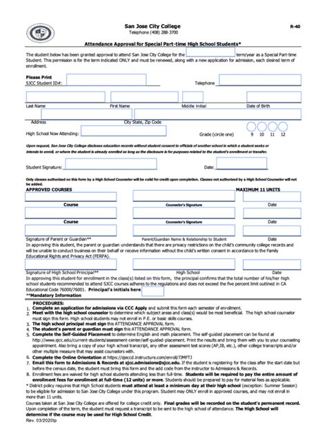 Fillable Online Fillable Online SJCC A R Forms San Jose City