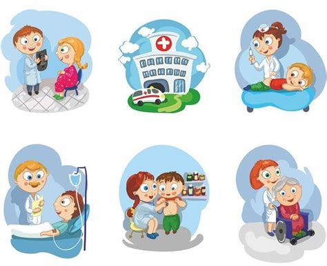 Картинки для уголка больница в детском саду.