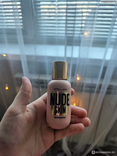 Тональная основа STELLARY Perfect nude skin foundation Тональный крем Stellary NUDE SKIN