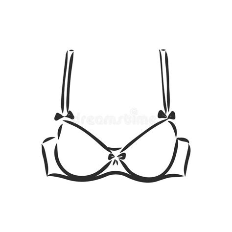 Set Vintage Lingerie Elements Stock Illustrations 74 Set Vintage Lingerie Elements Stock