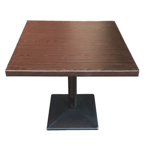 Foh Dt D X Dark Wood Dining Table With Single Rectangular