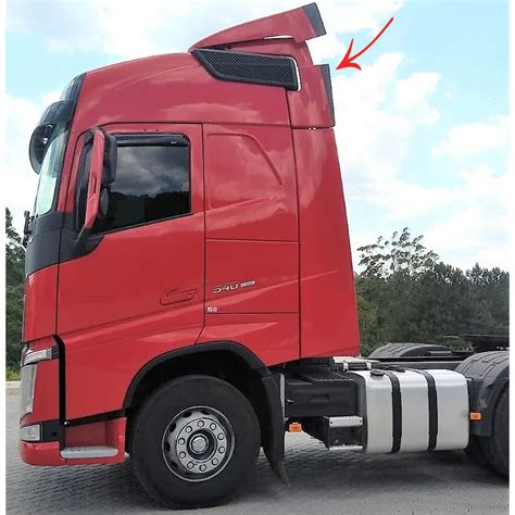 Acabamento Superior Defletor De Ar Para Caminh O Volvo Fh Ap S