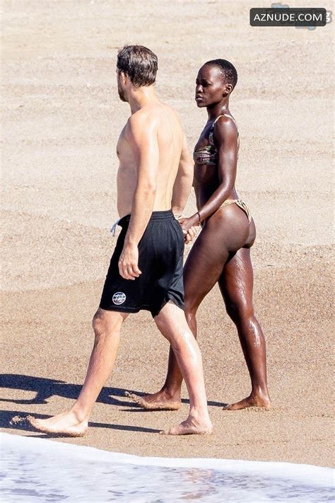 Lupita Nyongo Sexy Seen With Joshua Jackson Showing Off Her Hot Bikini Body At Puerto Vallarta