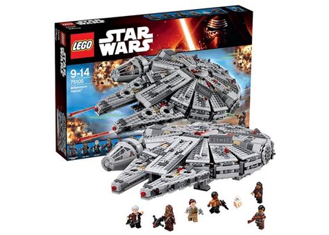 LEGO Звездные войны Сокол Тысячелетия 75105 купить в Новосибирске ...
