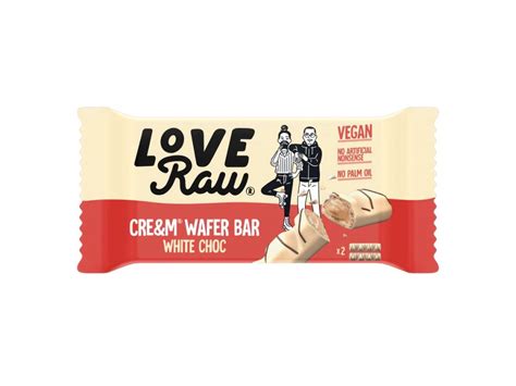 Love Raw bílá krémová oplatka - PURO shop