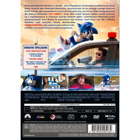 Sonic Szybki Jak B Yskawica Dvd