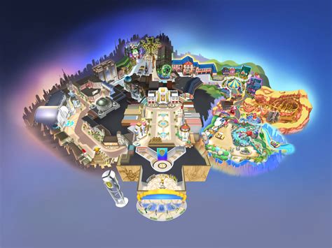 wbworld explore warner bros world attractions  park map zolotoiby