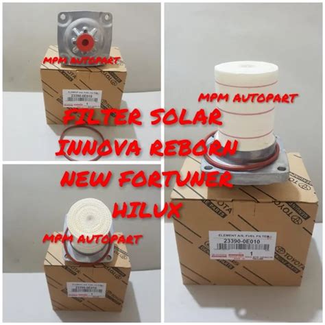 Filter Solar Fuel Filter Engine Inova Innova New Reborn Hilux Revo 2gd