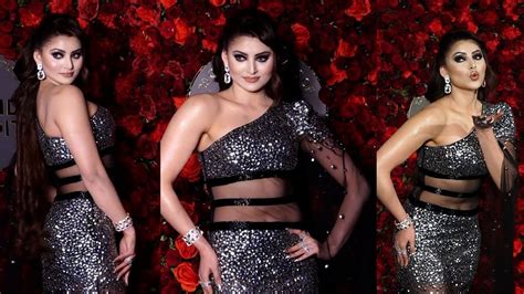 Urvashi Rautela Stuns In Sparkling Sheer Dress At Birthday Bash Filmy