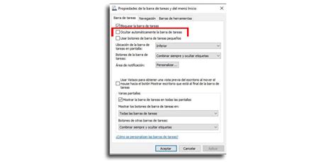 Cómo Ocultar Automáticamente La Barra De Tareas En Windows 10