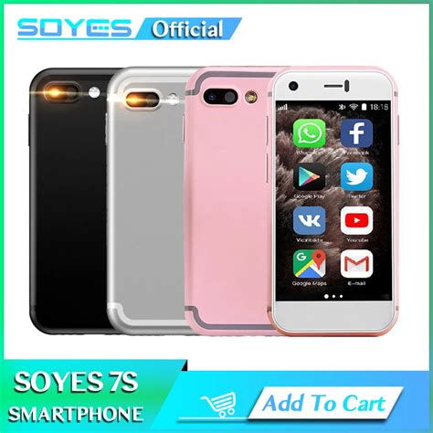 SOYES 7S Mini Smartphone Dual Camera 1GB RAM 8GB ROM Android 6 0 Dual