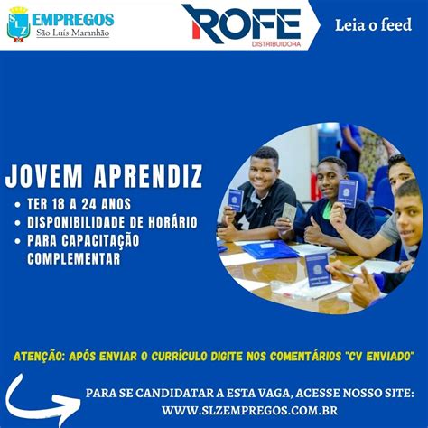 Jovem Aprendiz Pode Ter Dois Empregos - JOVEM APRENDIZ - SLZ Empregos