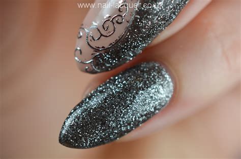 NailFX Gel Polish In Nude And Gun Metal Nail Lacquer UK