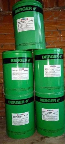 Berger Epilux Coal Tar Epoxy For Metal Black At Litre In New