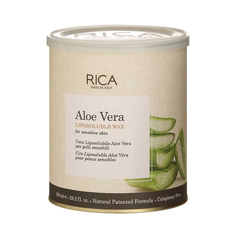 Rica Aloe Vera Liposoluble Wax For Sensitive Skin Men Women Hair