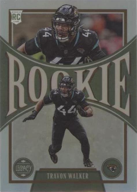 2022 Panini Chronicles Legacy Update Rookies Silver Prizm 215 Travon