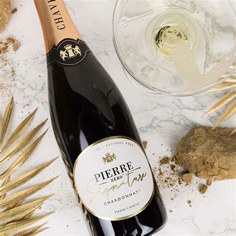 Pierre Zéro Alcohol Sparkling Signature Chardonnay - Wine And More ...