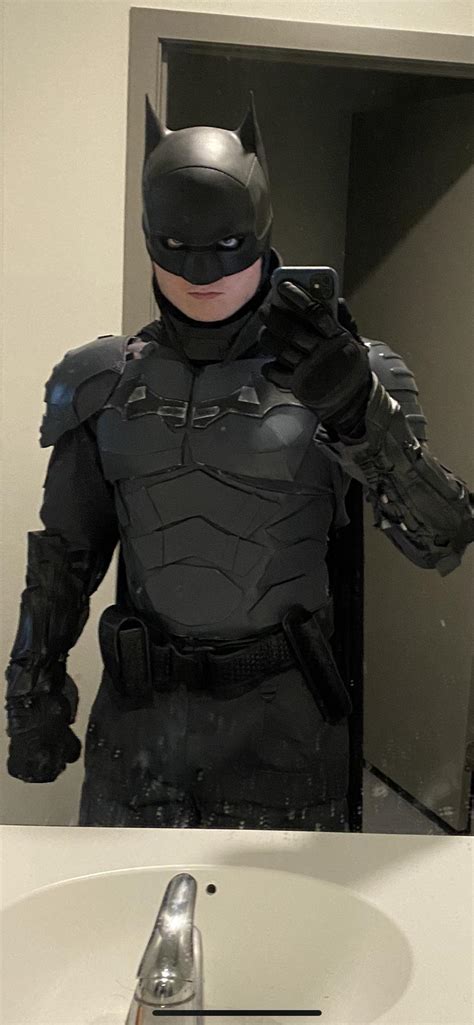 Batman (2022) inspired cosplay I made : r/batman