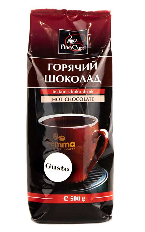 Какао-напиток горячий шоколад 500 гр. ТМ Fine Cup | Кофе Сервис