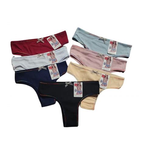 Bikini De Algodon X 12 Trapuchitos