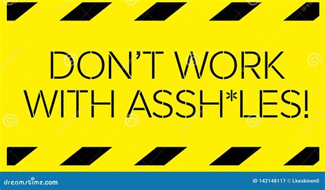 work  warning sign stock vector illustration  street