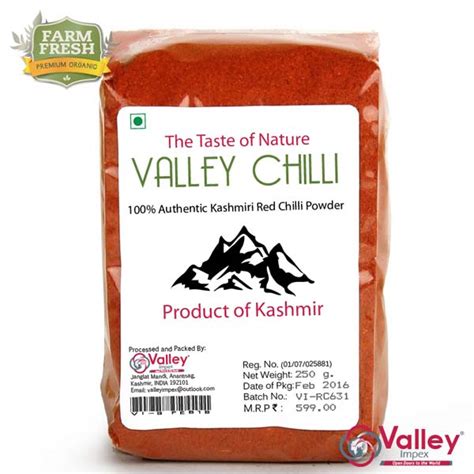 Red Chilli Powder Kashmiri Organic At Best Price In Anantnag Valley Impex