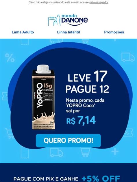 Mundo Danone Quer levar MAIS e economizar MUITO Só vem Milled