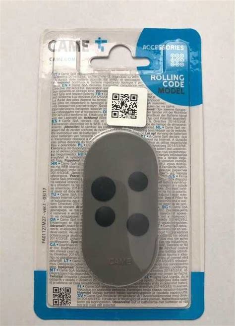 Пульт для ворот и шлагбаума came | Festima.Ru – частные объявления