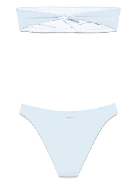 Fisico Reversible Bikini Set Light Blue Women Cr Mbf