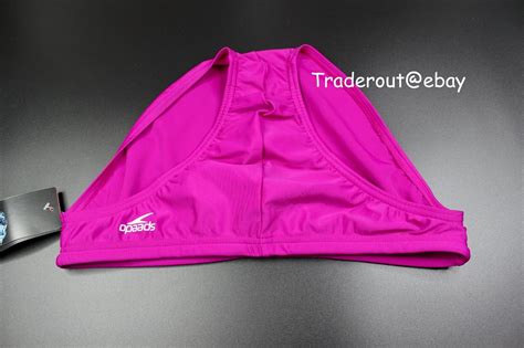Speedo Men Levante Pink Solar Swim Brief Bikini Swimwear Size Ebay