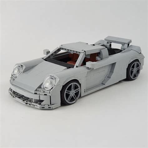 Lego Moc Porsche Carrera Gt By Pingubricks Rebrickable Build With Lego